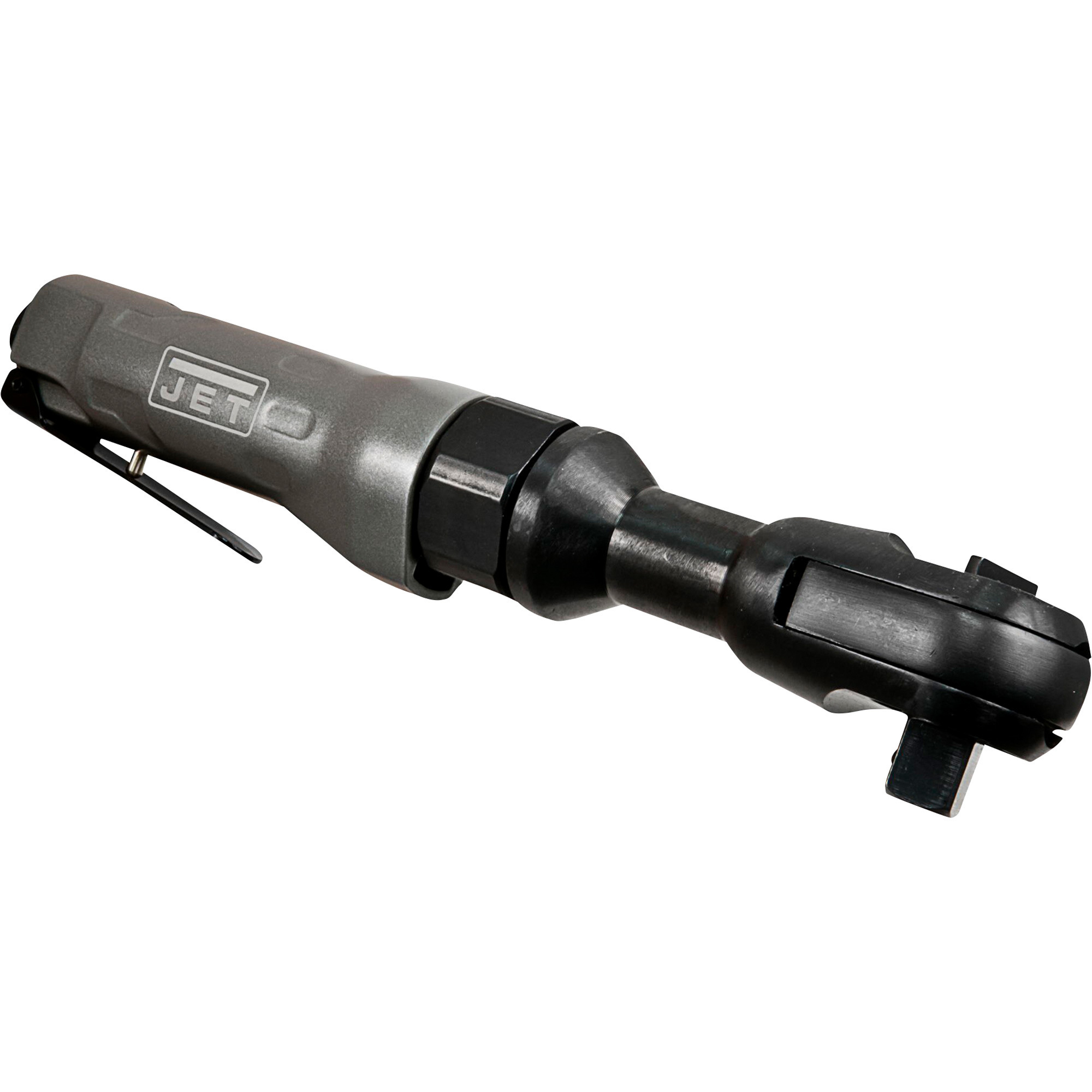 JET Air Ratchet Wrench, 1/2in. Drive, 50 Ft./Lbs. Torque, 200 RPM, Aluminum, Model# JAT-302